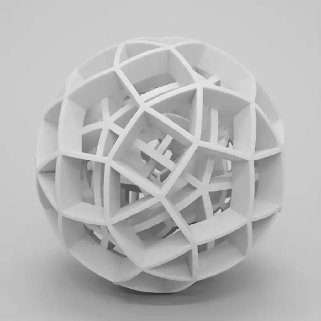 geometry 3d-print model parametric design polyhedron advanced geometries symmetry group icosahedron dodecahedron