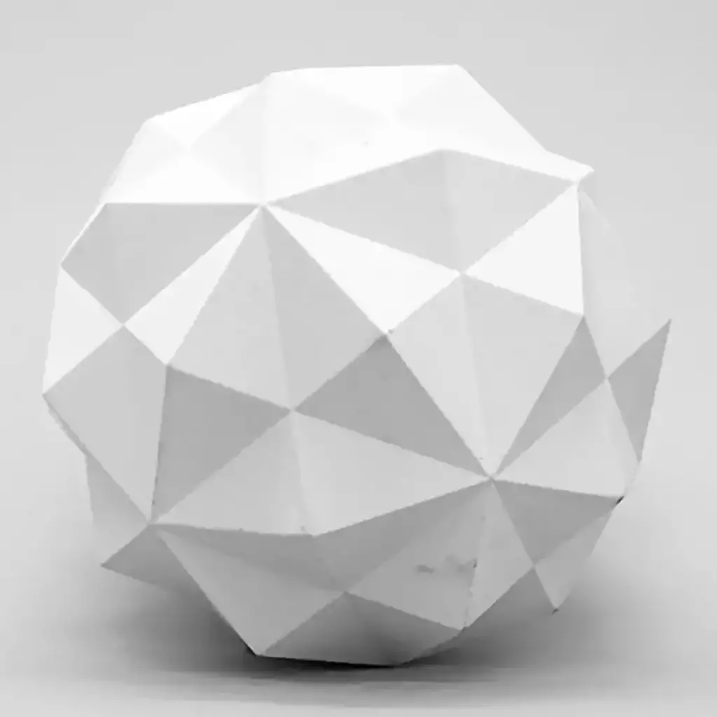 triacontahedron stellation phistar 3d-print model polyhedron model 3d-print parametric design polyhedron advanced geometries supercube icosahedron polyhedron symmetry