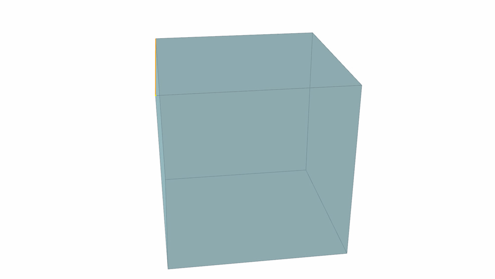 Rotating a Cube around its diagonal axis.